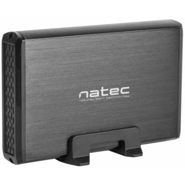 HDD'er kabinetter og etuier, eksternt HDD kabinet RHINO 3,5" sort NKZ-0448, Natec