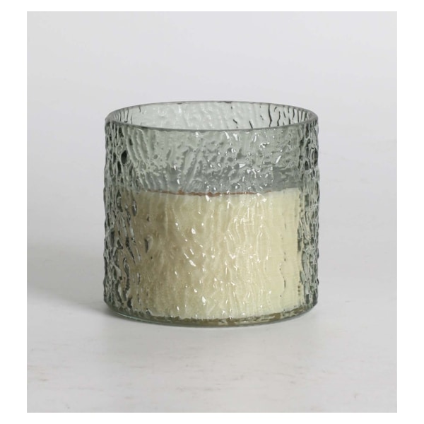 Doftljus i glas NATURE GREEN H9cm, Evergreen