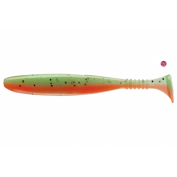 Myk lokke Daiwa TN D'FIN 12,5 cm UV varm tomat 5 stk.
