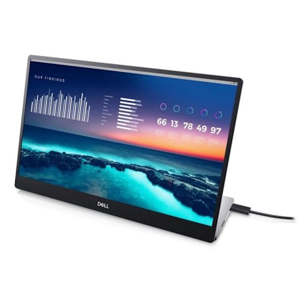 Monitor p1424h (14", panel ips, 1920x1080, 16:9, matt, tilt, 210-bhqq), Dell