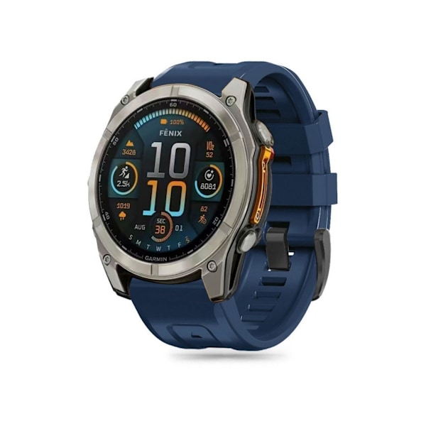 Tech-Protect urrem Silikone Garmin fenix 5X/5X Plus/6X/6X Pro/7X/8 51mm, marineblå