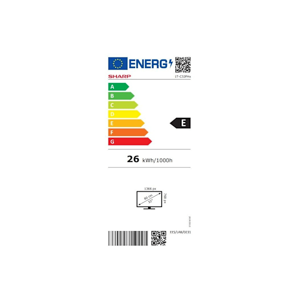 Sharp, TV, 32FH2EW Vit
