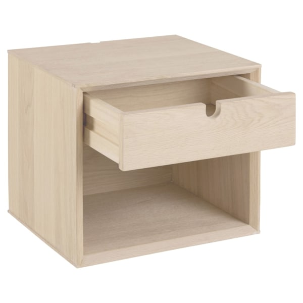 Yöpöytä CENTURY 37x32xH33cm, valkoinen