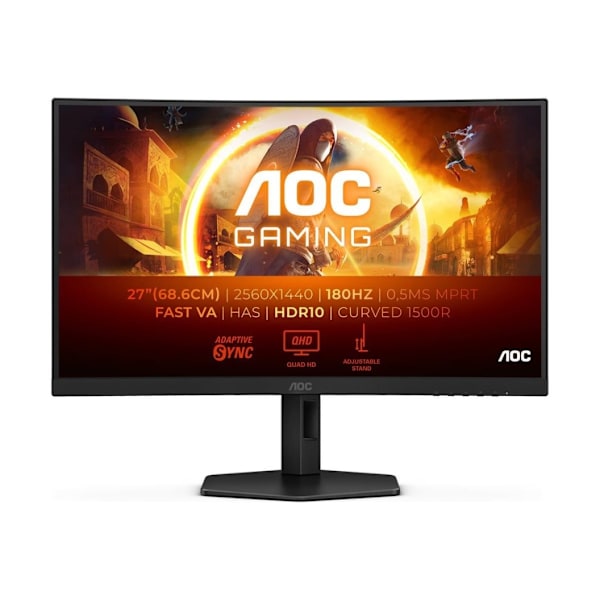 AOC, CQ27G4X Svart