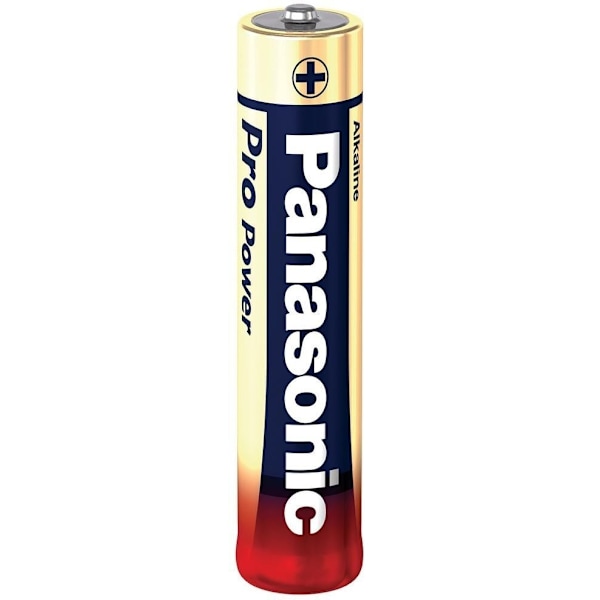 Set med 10 produkter. Panasonic Pro Power batteri LR03PPG/2B
