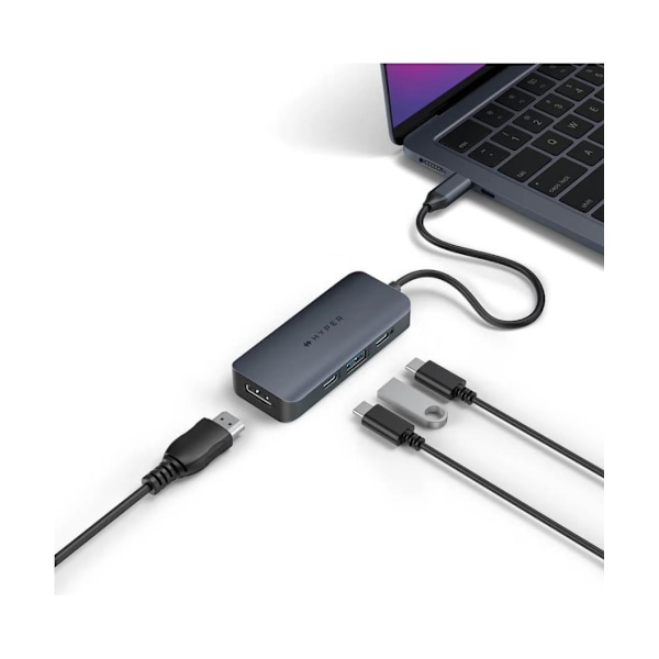 Hyper, HyperDrive Next 4 Port USB-C Hub, HD4001GL