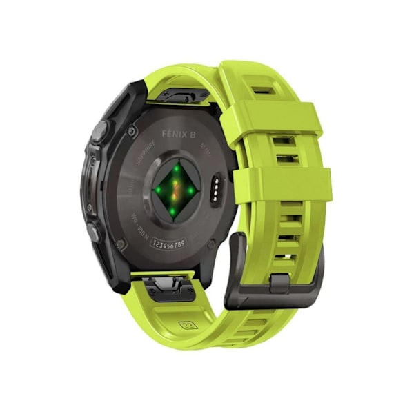 Tech-Protect klockarmband Silikon Garmin fenix 5X/5X Plus/6X/6X Pro/7X/8 51mm, lime