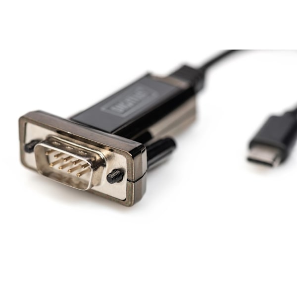 Digitus, USB-C till seriell adapter, DIGITUS DA-70166 - seriell adapter - USB-C - RS-232, DA-70166
