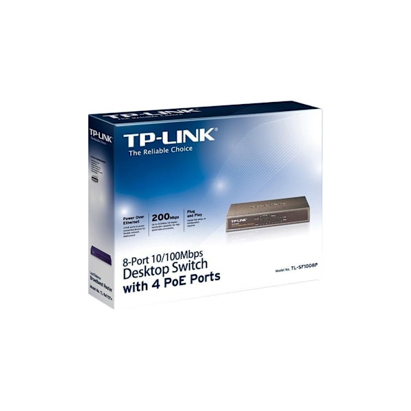 TP-LINK, Switch, TL-SF1008P