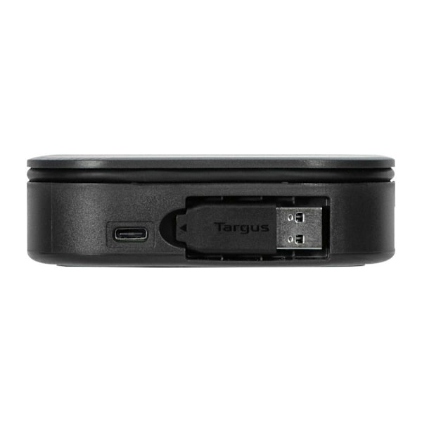 Targus, Universal DisplayLink USB-C Dual Monitor Travel Docking Station, 80W