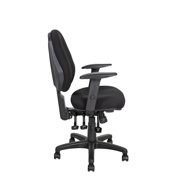 Arbejdsstol SAGA sort