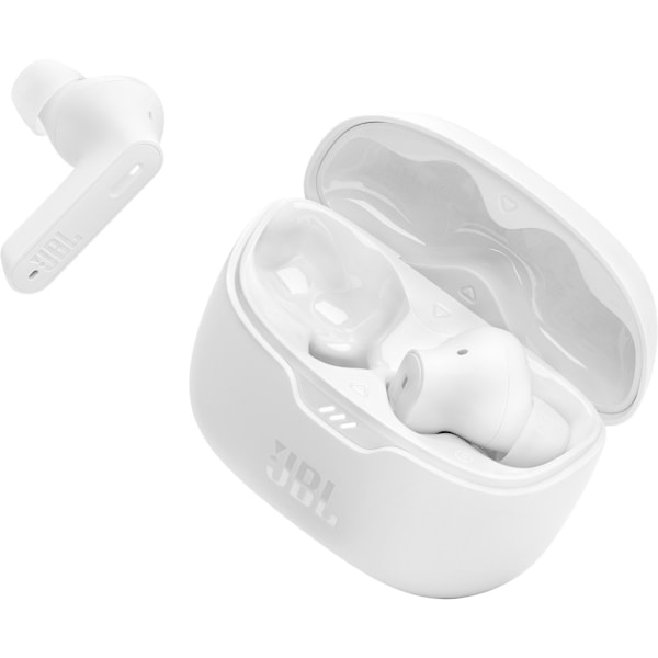 JBL trådlösa hörlurar Tune Beam, vit