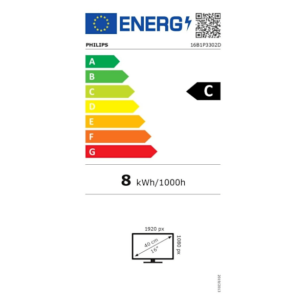 Philips, 16B1P3302D/00 Sort