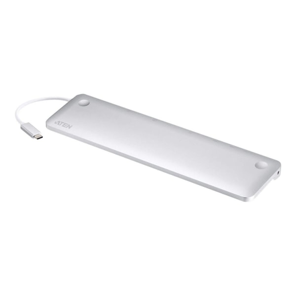 Aten, USB-C, USB-C Multiport Dock med Power Pass-Through
