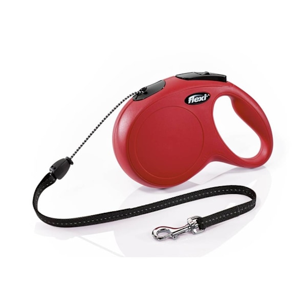 Walking koppel New Classic sladd 8m M röd, Flexi