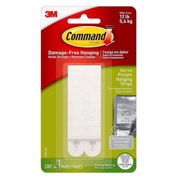 3M hanging strips Command Narrow
