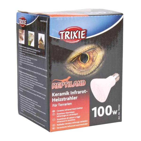 Keramisk infrarød varmegiver, ø 75 × 100 mm, 100 W