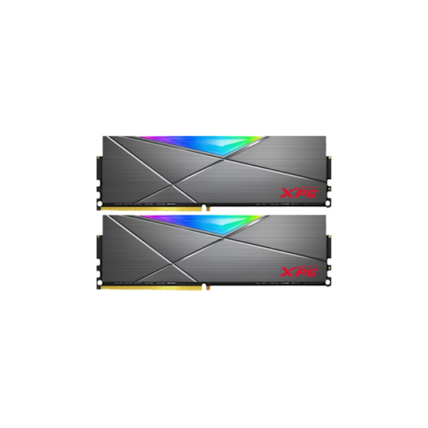 RAM, XPG Spectrix D50 RGB Grå 2x8GB DDR4 3200MHZ DIMM AX4U32008G16A-DT50, Adata