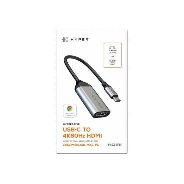 Hyper, HyperDrive USB-C - 4K 60 Hz HDMI-sovitin