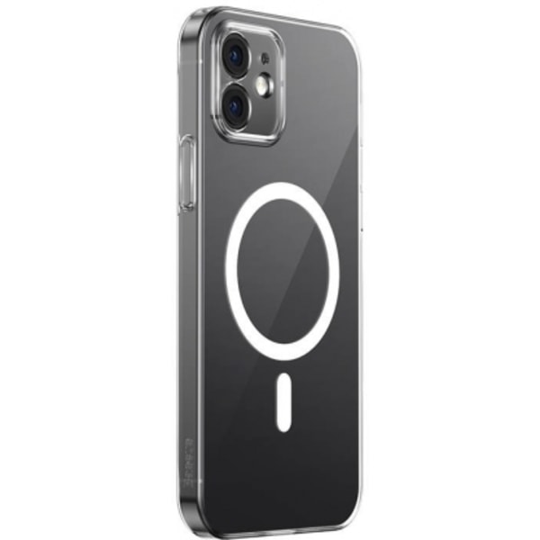 Magneettinen kristallikotelo ja karkaistu lasi iPhone 13" läpinäkyvä, Baseus