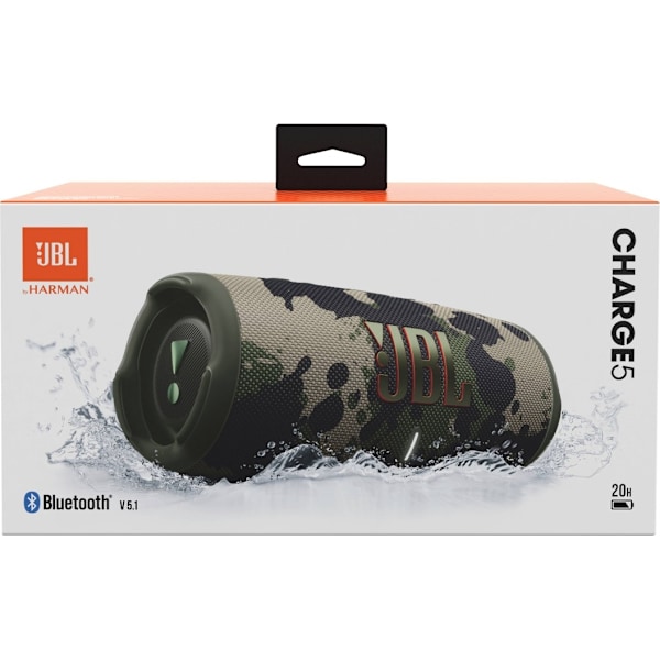 Langaton JBL-kaiutin Charge 5, naamiointi
