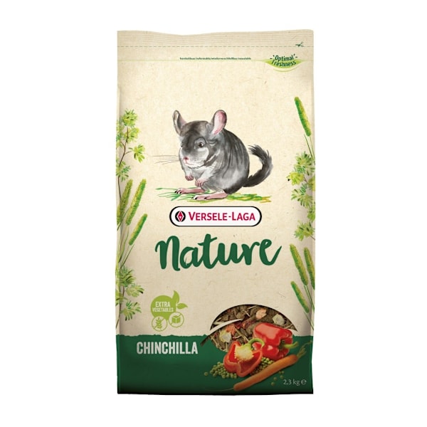 Fullfôr NATURE Chinchilla 2,3kg for chinchillaer
