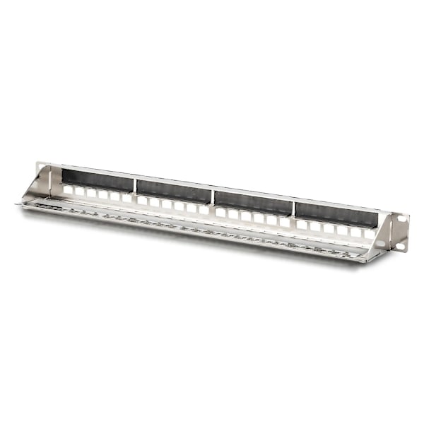 Digitus, modulært patchpanel, 24-porter, DN-91411-G Metallisk