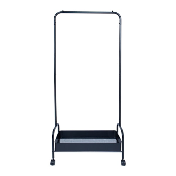 Klädhängare FRASER 74x35xH168cm, svart
