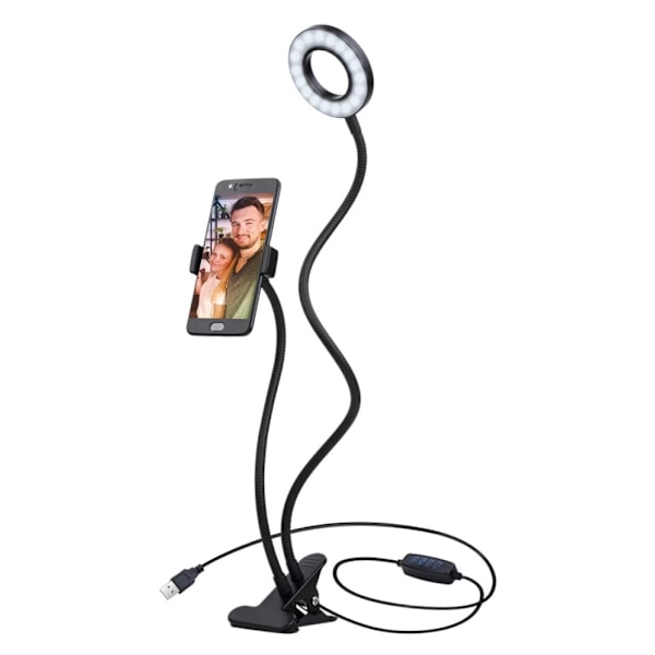 Platinet ringlys PMRL3 Vlog LED Fleksibel