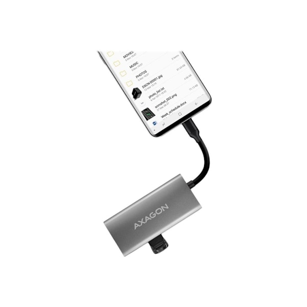 AXAGON, SuperSpeed ​​USB-C 10 Gbps SPEEDSTER 4 Hub, HMC-4G2