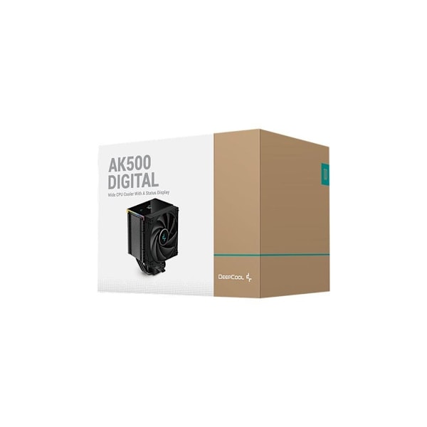 Deepcool, Digital Processor Air Cooler, AK500 Sort