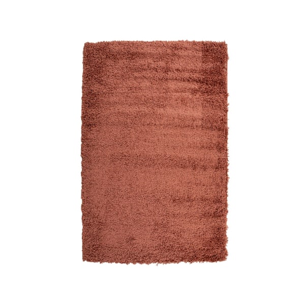 Tæppe LIGHT PLUSH-3, 100x150cm, terracotta