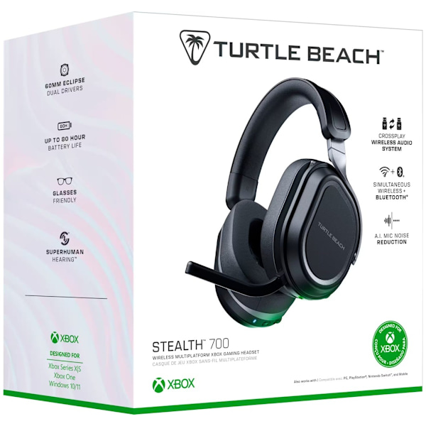 Turtle Beach langattomat kuulokkeet Stealth 700 Gen 3 Xbox, musta