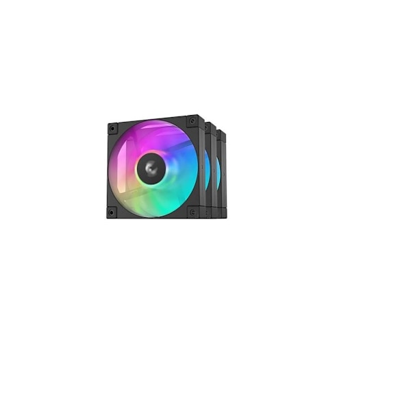 Deepcool, Performance 120 mm fläkt, 3-pack, R-FD12-BKAPN3-G ARGB-3 IN 1