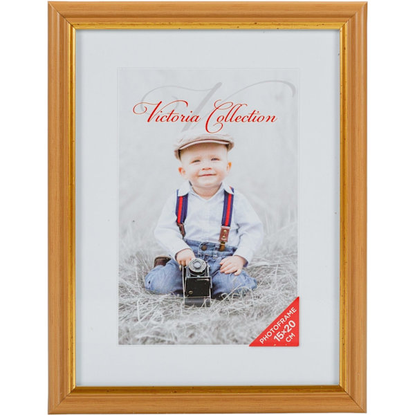 Set med 5 produkter. Fotoram Royal 15x20cm, natur