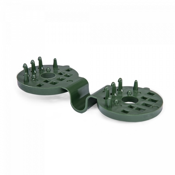 BUNGEE CORD CLIPS klemmeclips - løs (50 stk.) grøn