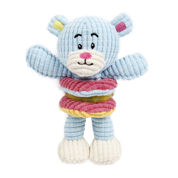 Hundelegetøj Lion Play Squeaker & TPR Ring 15x18cm