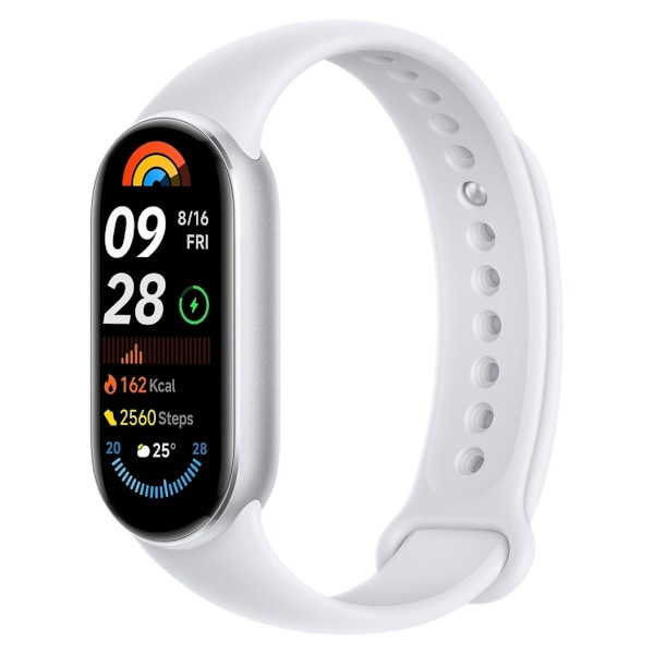 Xiaomi Smart Band 9, jäätikköhopea