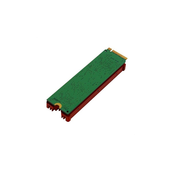 AXAGON, Passiv aluminiumskjøler for alle M.2 SSD-er, størrelse 2280, høy 12 mm, CLR-M2