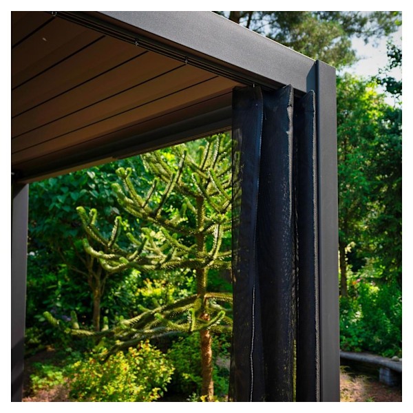 Gardinskenor för lusthus MIRADOR 3x3m