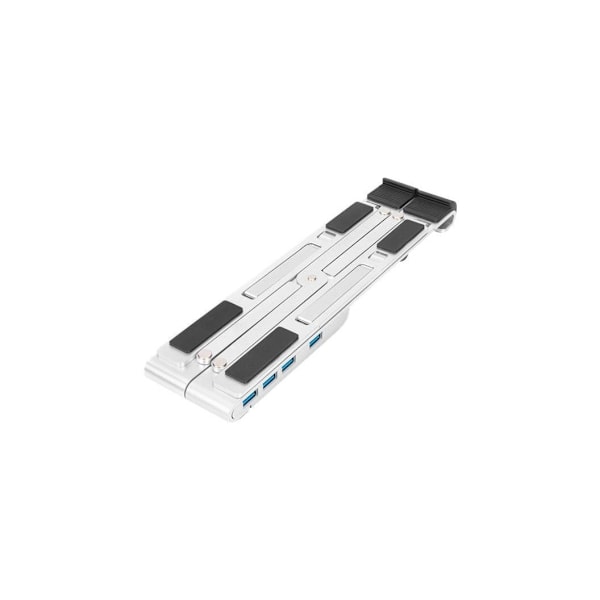 Digitus, variabelt stativ for bærbar PC med integrert USB-C-hub, 5 porter, DA-90424