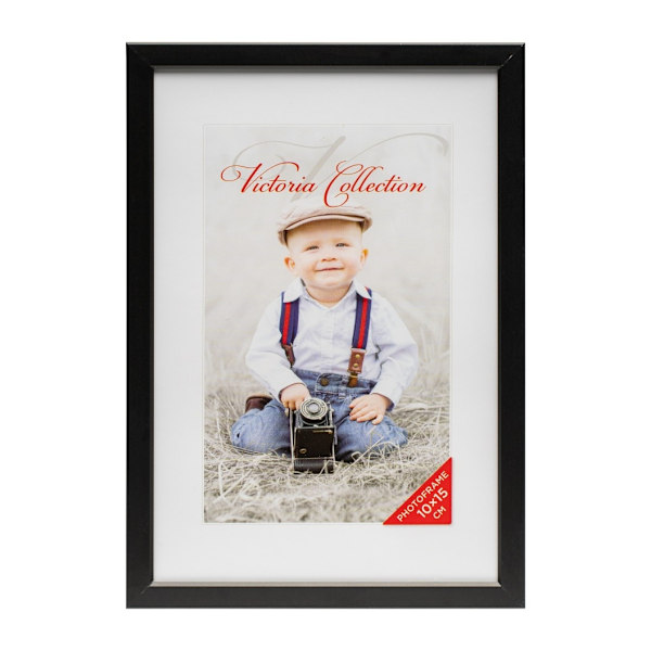 Fotoramme Aluminium 10x15, sort