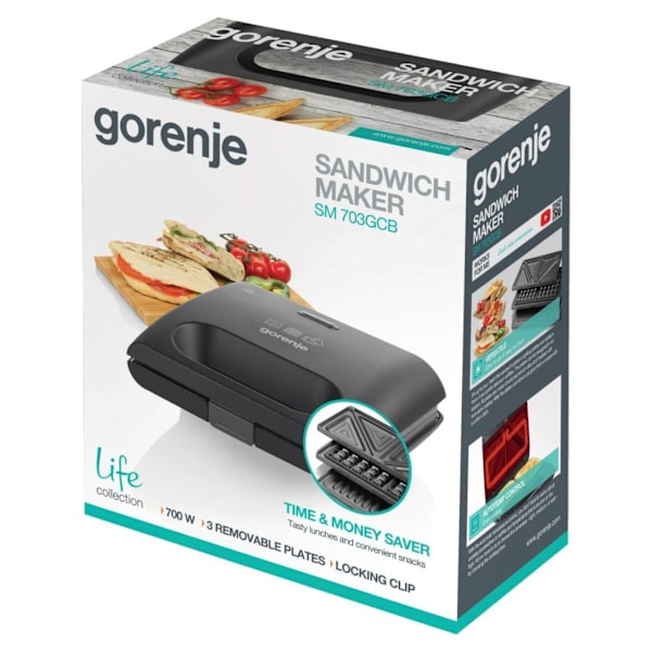 Gorenje, smørbrødprodusent, SM703GCB