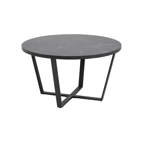 Sofabord AMBLE D77xH44cm, sort