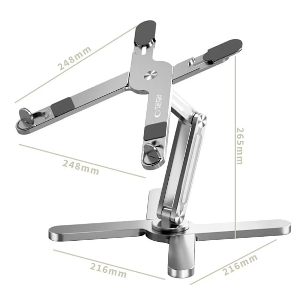 Tech-Protect bärbar stativ ULS200, silver