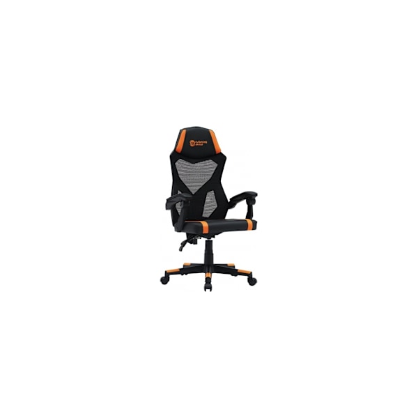 PC-möbler, Flow MCH01 Mesh Svart/Orange CNE-MCH01, Canyon