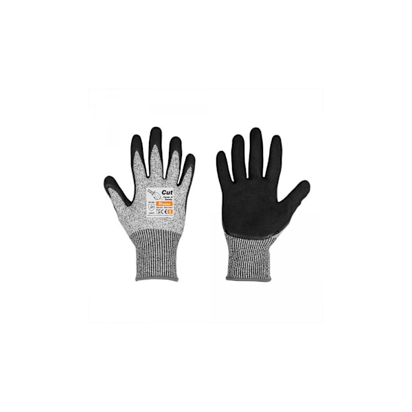 Hansker CUT COVER 4, størrelse 10 Grey