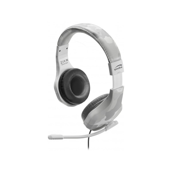 Speedlink-hodesett Raidor PS4, hvit (SL-450303-WE)