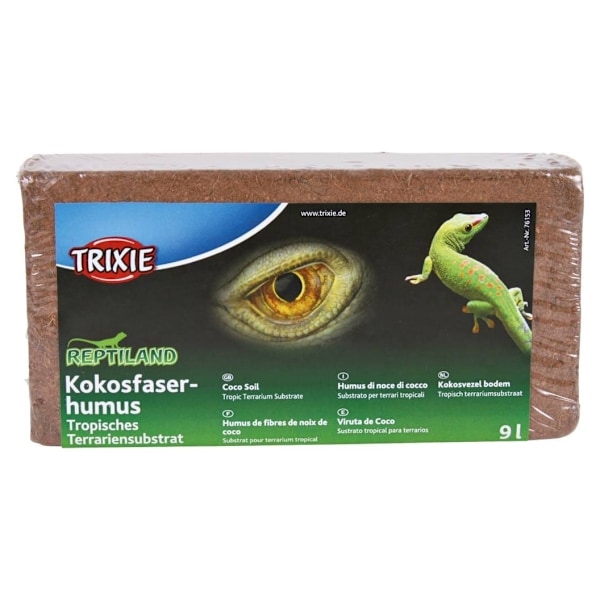 Kokosjord, substrat, pressad, ger 9 l