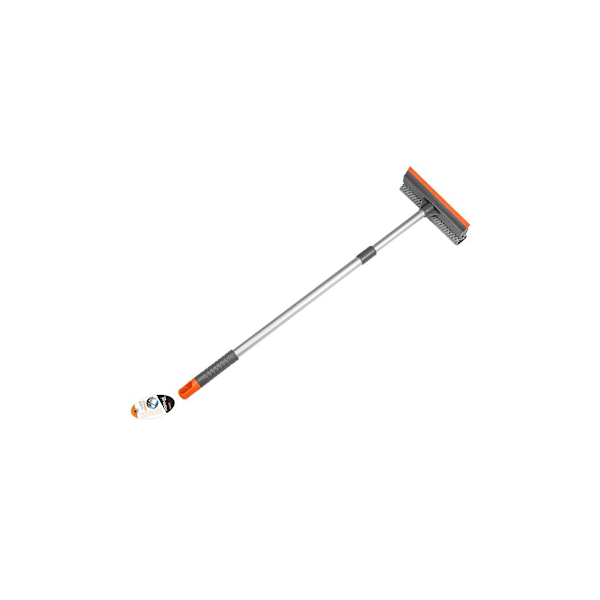 Teleskopskrapa 8", längd 60-95cm